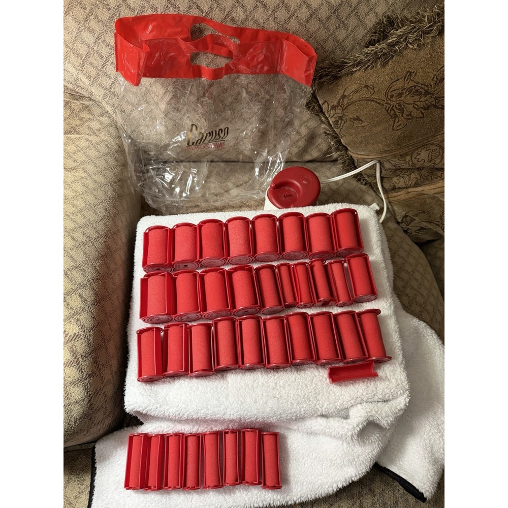 Caruso ProSet 36 Rollers Curlers Professional Molecular Steam Hairsetter 561030